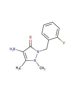 Astatech 4-AMINO-2-(2-FLUOROBENZYL)-1,5-DIMETHYL-1H-PYRAZOL-3(2H)-ONE; 0.25G; Purity 95%; MDL-MFCD26722192